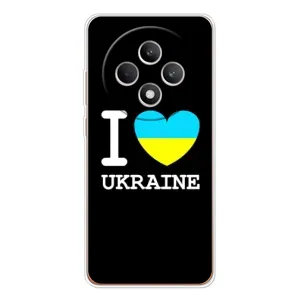 Чехол с Украинской символикой на Рено 12 Ф (I Love Ukraine)