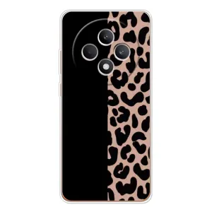 Чохол з леопардовим принтом на OPPO Reno12 F (Леопардовий фон)