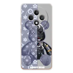 Силиконовый чехол для OPPO Reno12 F (Медведь Louis Vuitton)