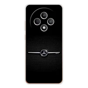 Силиконовый бампер с картинкой машины на OPPO Reno12 F (Mercedes)
