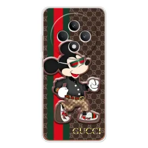 Чехлы Бренд GUCCI для OPPO Reno12 F (Маус Гуччи)