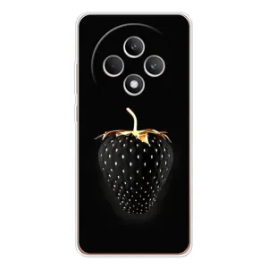 Чехол с изображением  вкусной еды для OPPO Reno12 FS (Чёрная клубника)