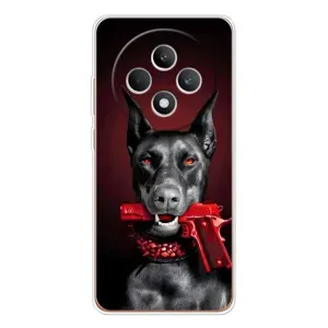 Чохол ДОБЕРМАН для OPPO Reno12 FS (Доберман злий)