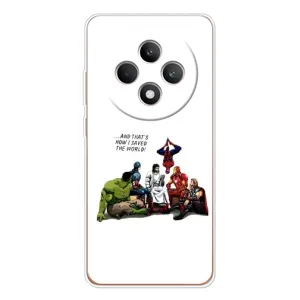 Чехлы для OPPO Reno12 FS (Для Христиан) (Иисус супергерой)