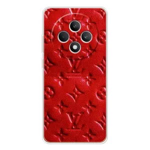 Текстурний Чохол Louis Vuitton для Рено 12 ФС (Червоний ЛВ)
