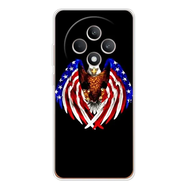 Чехол с рисунком «Крылья США» для OPPO Reno12 FS Чехол с рисунком «Крылья США» для OPPO Reno12 FS