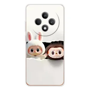 Чехол с принтом Лабубу для OPPO Reno12 FS (Фигурки Labubu)
