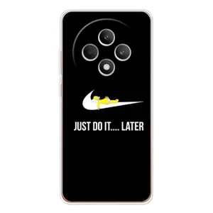 Силиконовый Чехол на OPPO Reno12 FS с картинкой Nike (Later)