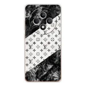 Чехол Стиль Louis Vuitton на OPPO Reno12 FS (LV на белом)