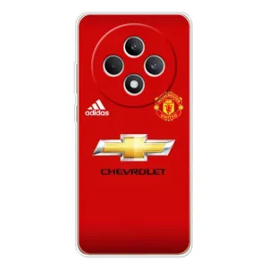 Силиконовые Чехлы принт Футбол на OPPO Reno12 FS (Man United)