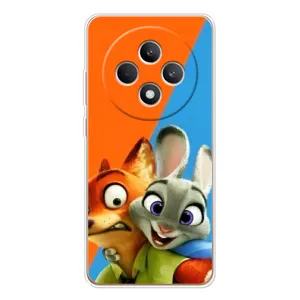 Чехлы ЗВЕРОПОЛИС для OPPO Reno12 FS (Ник и Хопс)