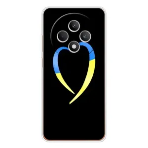 Силіконовий Чохол  на OPPO Reno12 FS (Я-Україна) (Українське серце)