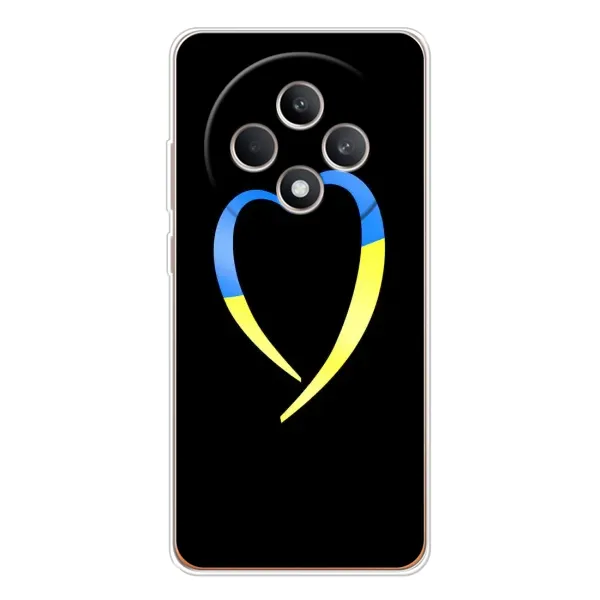 Чехол с рисунком «Украинское сердце» для OPPO Reno12 FS Чехол с рисунком «Украинское сердце» для OPPO Reno12 FS