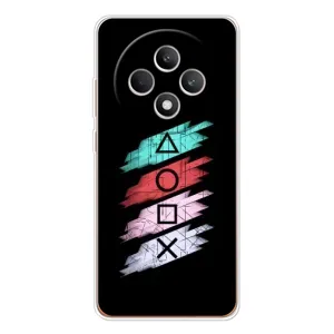 Чехол КИБЕРСПОРТ для OPPO Reno12 FS (Значки Sony)