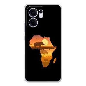 Летний Чехол на OPPO Reno13 F (Карта)