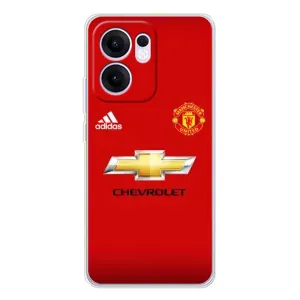 Силиконовые Чехлы принт Футбол на OPPO Reno13 F (Man United)