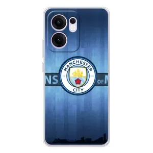 Силиконовые Чехлы принт Футбол на OPPO Reno13 F (ManCity)