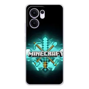 Чехол майнкрафт для OPPO Reno13 F (MineCraft 2)