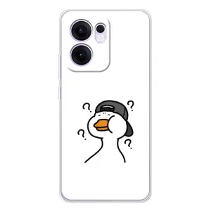 Бампер с принтом Мемы для OPPO Reno13 F (Непонимание)