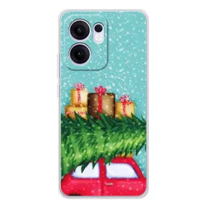 Чехол Новогодняя Елка на OPPO Reno13 F (Новогодние подарки)