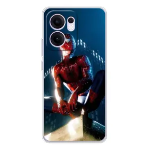 Чохол Супергерой Людина Павук на OPPO Reno13 F (Павук на домі)