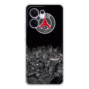 Силиконовые Чехлы принт Футбол на OPPO Reno13 F (PSG)