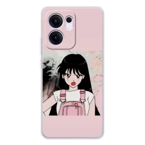 Чехол с персонажами АНИМЕ на OPPO Reno13 F (Сейлор Марс)