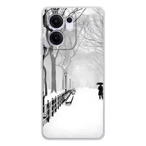 Чехлы на Новый Год OPPO Reno13 F (Снегом замело)
