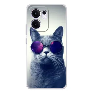 Бампер с изображением Котиков для Рено 13 Ф (Стильный КОТ)