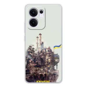 Чехлы на военную тематику для OPPO Reno13 FS 5G (Азовсталь)
