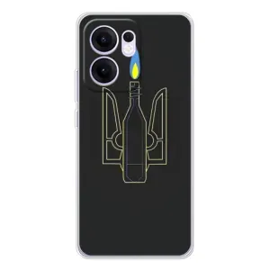 Чехол с картинкой (Патриотический ГЕРБ) на OPPO Reno13 FS 5G (Герб - Молотова)