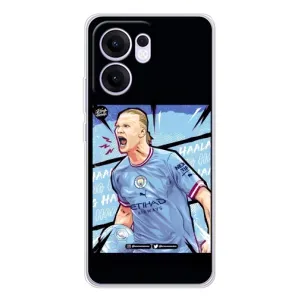 Чехлы с принтом для OPPO Reno13 FS 5G Футболист (гол Эрлинг Холланд)