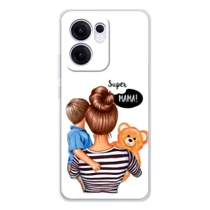 Чехлы для МАМЫ на OPPO Reno13 FS 5G (Мама и сын)
