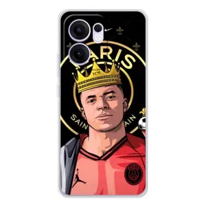 Чехол (TPU) с Футболистом на OPPO Reno13 FS 5G (Mbappe King)