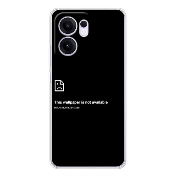 Чехол с рисунком «Ошибка» для OPPO Reno 13 FS 5G Чехол с рисунком «Ошибка» для OPPO Reno 13 FS 5G