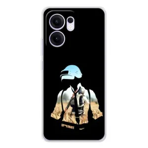 Чохол з картинкою "Герой Pubg" на OPPO Reno13 FS 5G (Пубг мен)