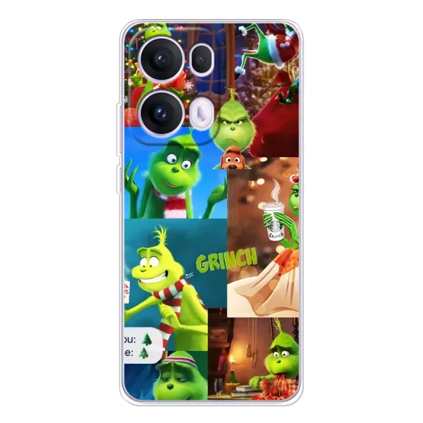 Чехол с рисунком «Арт Гринч» для OPPO Reno13 Pro Чехол с рисунком «Арт Гринч» для OPPO Reno13 Pro