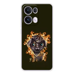 Чехлы на военную тематику для OPPO Reno13 Pro (Бавовна мем)