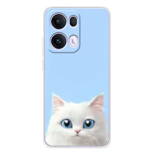 Чохол на тематику: Коти для OPPO Reno13 Pro (Білий кіт)