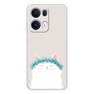 Чохол на тематику: Коти для OPPO Reno13 Pro (Білий котик)