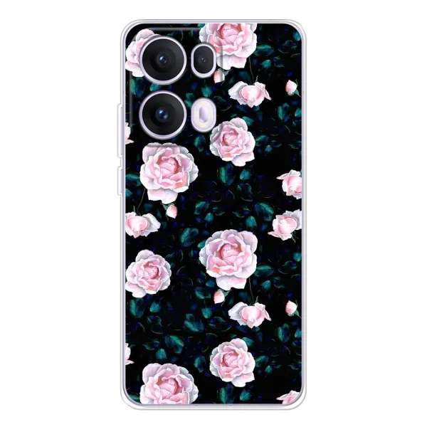 Чехол с рисунком «Чайные розы» для OPPO Reno13 Pro Чехол с рисунком «Чайные розы» для OPPO Reno13 Pro