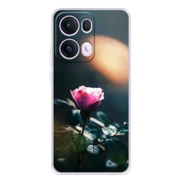 Чехол с рисунком «Цветок ночной» для OPPO Reno13 Pro Чехол с рисунком «Цветок ночной» для OPPO Reno13 Pro