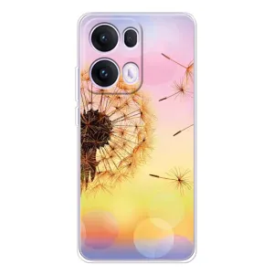 Силіконовий Чохол з кульбабками на OPPO Reno13 Pro (Квітка-кульбаба)