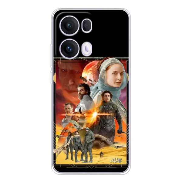 Чехол с рисунком «Д Ю Н А» для OPPO Reno13 Pro