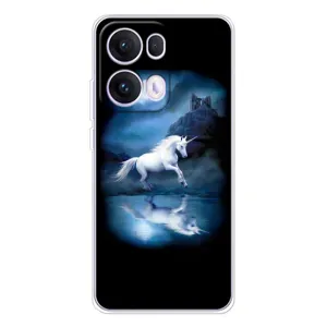 Чехол Unicorn на OPPO Reno13 Pro (Единорог)