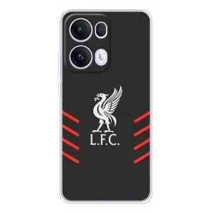 Силиконовые Чехлы принт Футбол на OPPO Reno13 Pro (Эмблема Liverpool)