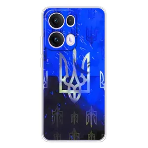 Чехол Укр Символика для OPPO Reno13 Pro (Герб)