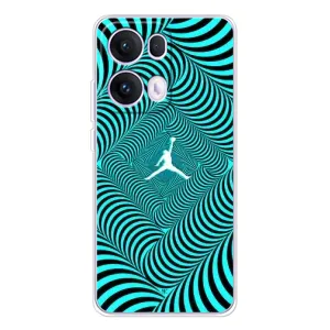 Силиконовый Чехол Nike Air Jordan на Оппо Рено 13 Про (Jordan)