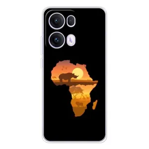 Летний Чехол на OPPO Reno13 Pro (Карта)
