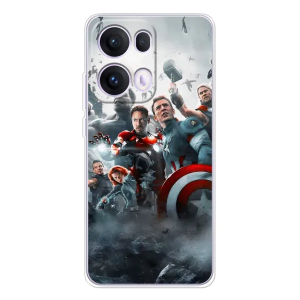 Чехол с рисунком «Команда марвел» для OPPO Reno13 Pro Чехол с рисунком «Команда марвел» для OPPO Reno13 Pro